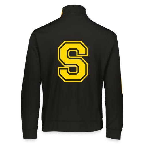 Letter S – Capital Athletic Alphabet Monogram - Augusta Sportswear Unisex 2.0 Medalist Jacket
