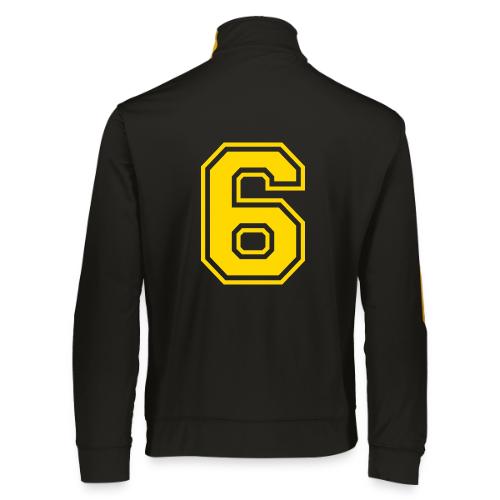 Number 6 in a classic athletic collegiate font - Augusta Sportswear Unisex 2.0 Medalist Jacket
