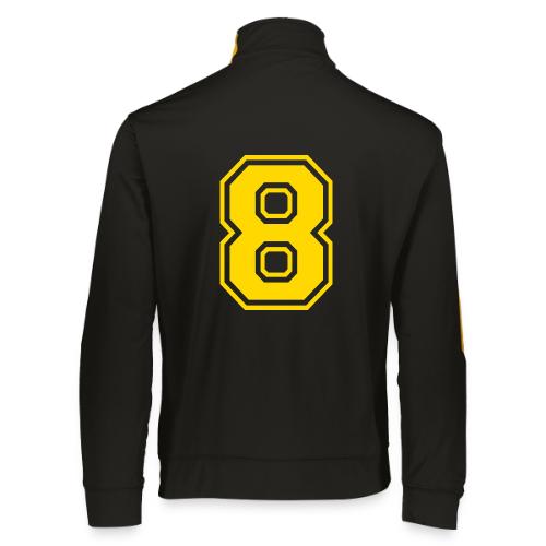 Number 8 in a classic athletic collegiate font - Augusta Sportswear Unisex 2.0 Medalist Jacket