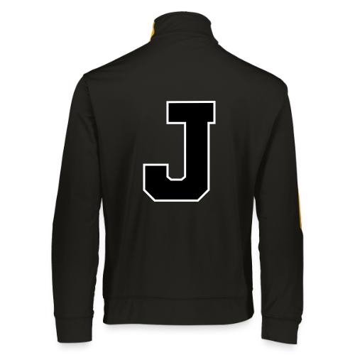 Varsity Letter J Athletic Alphabet Graphic - Augusta Sportswear Unisex 2.0 Medalist Jacket