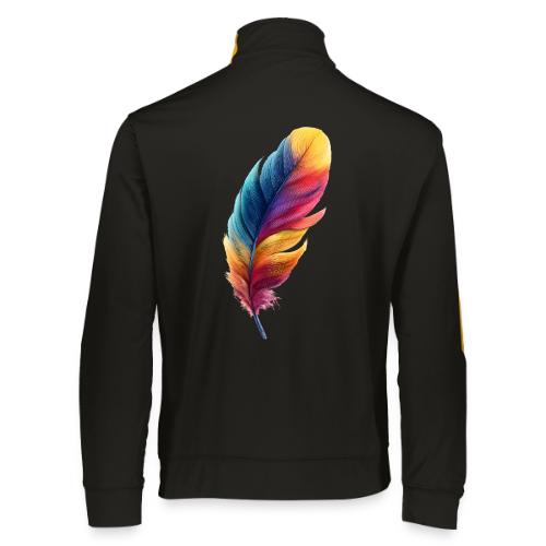 Rainbow Flight Feather - Augusta Sportswear Unisex 2.0 Medalist Jacket