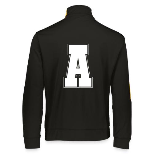 White Letter A – Varsity Alphabet Monogram - Augusta Sportswear Unisex 2.0 Medalist Jacket
