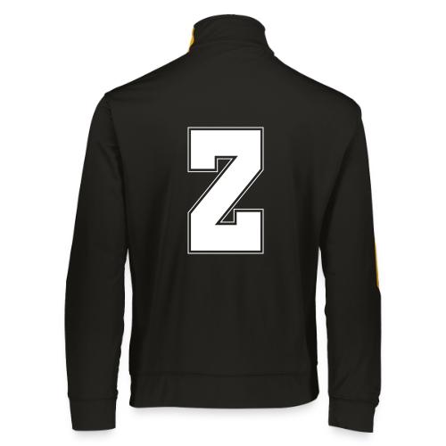 White Letter Z – Varsity Alphabet Monogram - Augusta Sportswear Unisex 2.0 Medalist Jacket