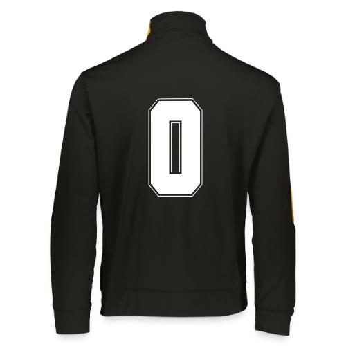 White Number 0 – Varsity Font - Augusta Sportswear Unisex 2.0 Medalist Jacket