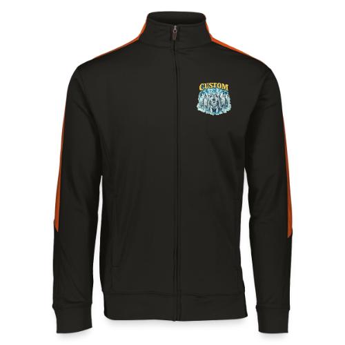 Custom Wolf Pack Howling Moon Vintage Wilderness - Augusta Sportswear Unisex 2.0 Medalist Jacket