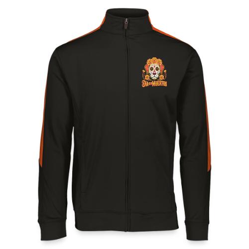 Dia De Los Muertos Dog Skull Flowers - Augusta Sportswear Unisex 2.0 Medalist Jacket
