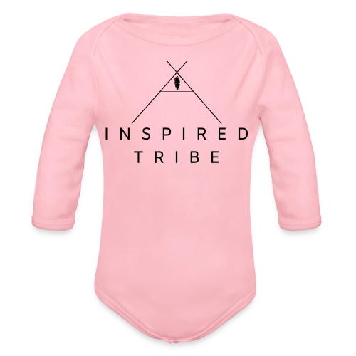 Inspired tribe b - Organic Long Sleeve Baby Bodysuit