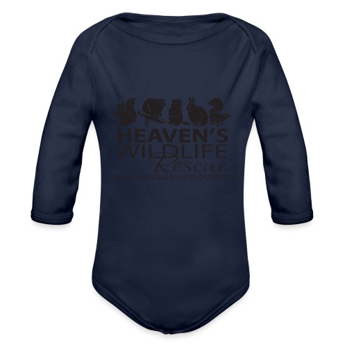 Heaven's Wildlife Rescue - Organic Long Sleeve Baby Bodysuit
