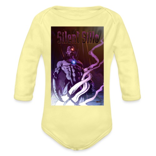 Silent Sillo Fan Art By Todd Shearer jpg - Organic Long Sleeve Baby Bodysuit