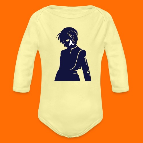 anime characters - t shirt print on demand - Organic Long Sleeve Baby Bodysuit