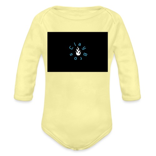 PicMonkey Sample - Organic Long Sleeve Baby Bodysuit