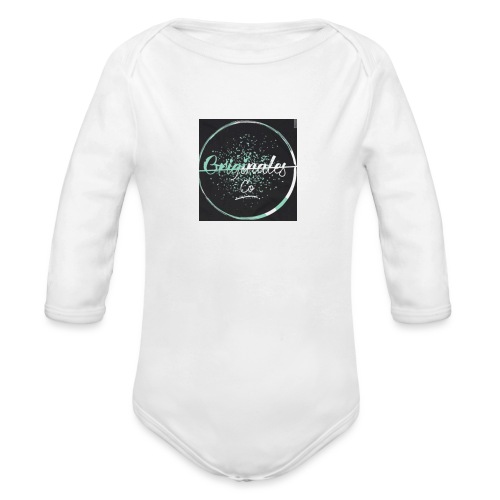 Originales Co. Blurred - Organic Long Sleeve Baby Bodysuit