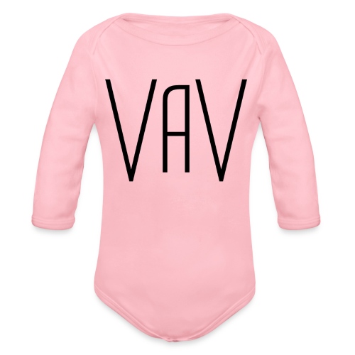 VaV.png - Organic Long Sleeve Baby Bodysuit