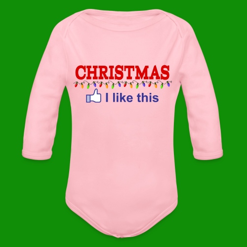 Like Christmas - Organic Long Sleeve Baby Bodysuit