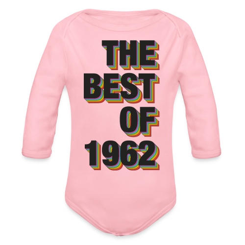 The Best Of 1962 - Organic Long Sleeve Baby Bodysuit