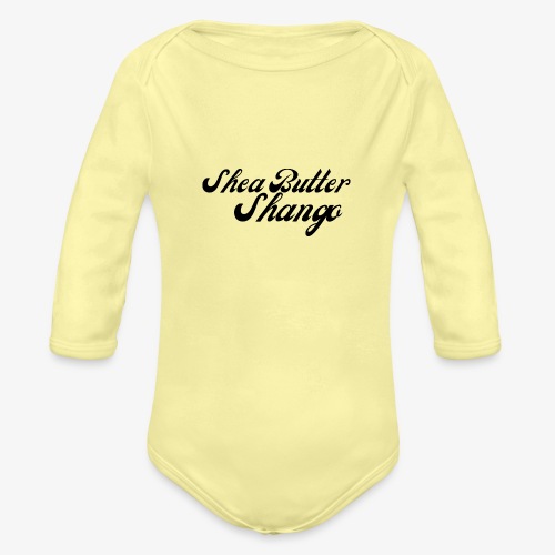 Shea Butter Shango - Organic Long Sleeve Baby Bodysuit