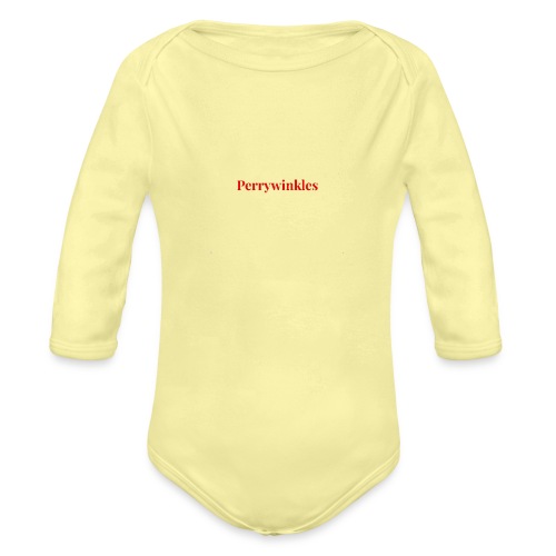 Perrywinkles - Organic Long Sleeve Baby Bodysuit