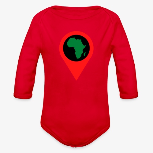 Location Africa - Organic Long Sleeve Baby Bodysuit