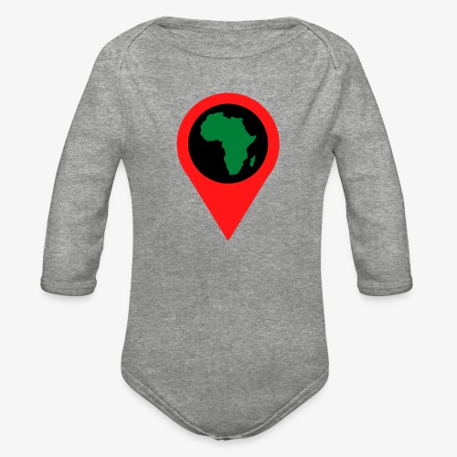Location Africa - Organic Long Sleeve Baby Bodysuit