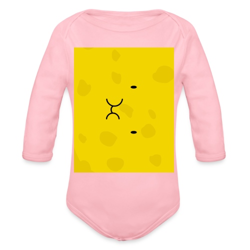 Spongy Case 5x4 - Organic Long Sleeve Baby Bodysuit