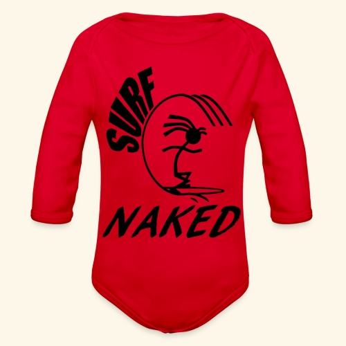 SURF NAKED - Organic Long Sleeve Baby Bodysuit