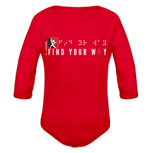 FIND YOUR WAY - Organic Long Sleeve Baby Bodysuit