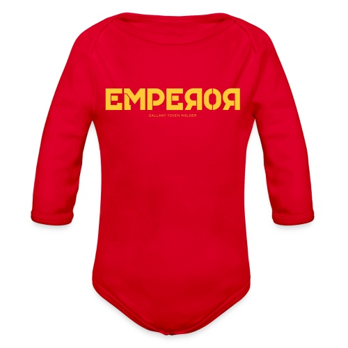 Gallant Token Emperor - Organic Long Sleeve Baby Bodysuit