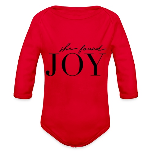 Choose Joy Coffee Mug - Organic Long Sleeve Baby Bodysuit
