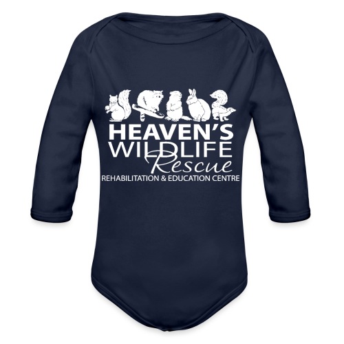 HWR White - Organic Long Sleeve Baby Bodysuit
