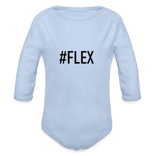 #FLEX - Organic Long Sleeve Baby Bodysuit