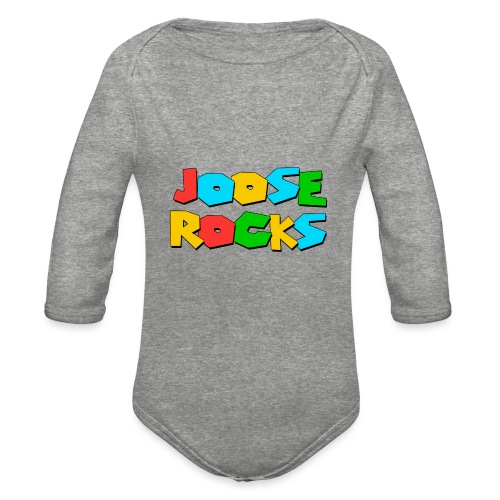Super Joose Rocks - Organic Long Sleeve Baby Bodysuit