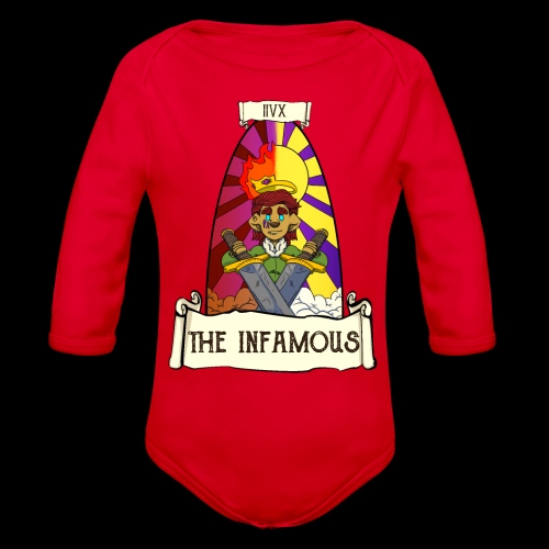 The Infamous - Organic Long Sleeve Baby Bodysuit