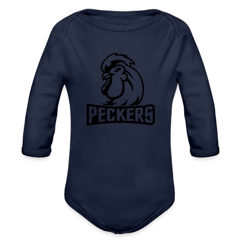 Peckers hoodie - Organic Long Sleeve Baby Bodysuit