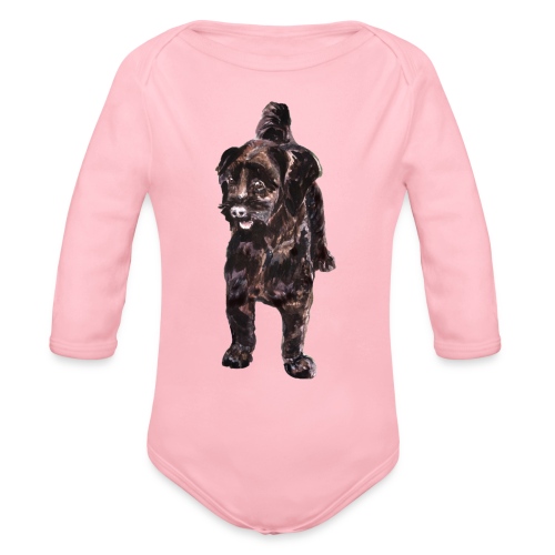 Dog - Organic Long Sleeve Baby Bodysuit