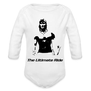 point break - Organic Long Sleeve Baby Bodysuit - white - Front