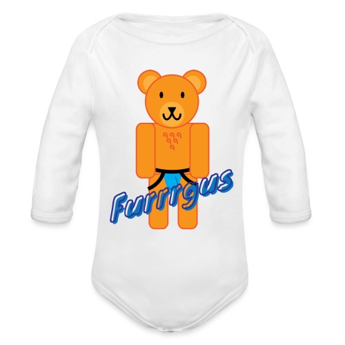 Furrrgus @ Underbear - Organic Long Sleeve Baby Bodysuit