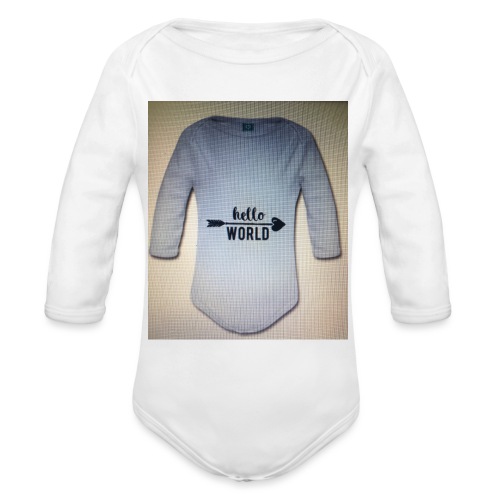Newborn Baby jumpsuit - Organic Long Sleeve Baby Bodysuit