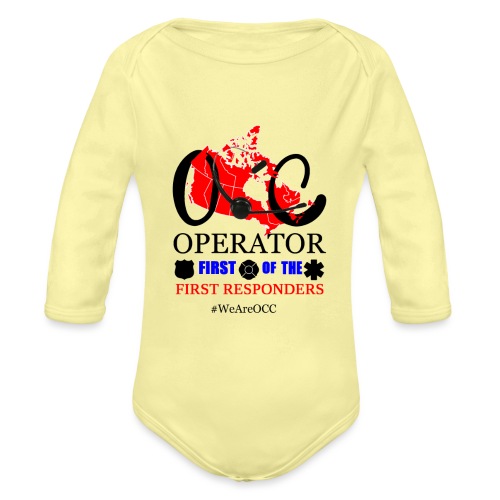 We Are OCC Plus Size - Organic Long Sleeve Baby Bodysuit