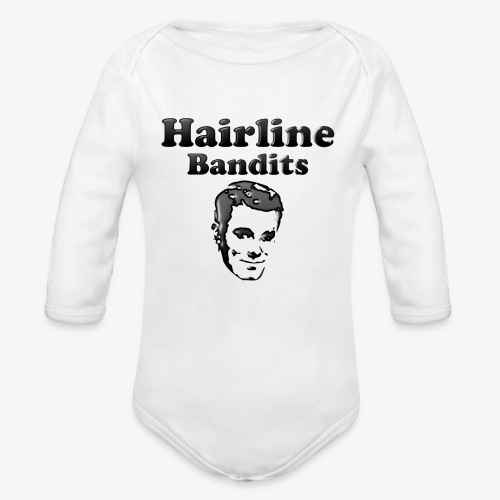 Hairline Bandits - Bubble - Organic Long Sleeve Baby Bodysuit