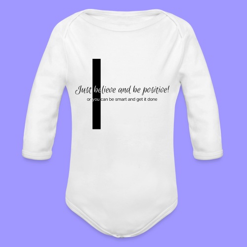 Be you. - Organic Long Sleeve Baby Bodysuit