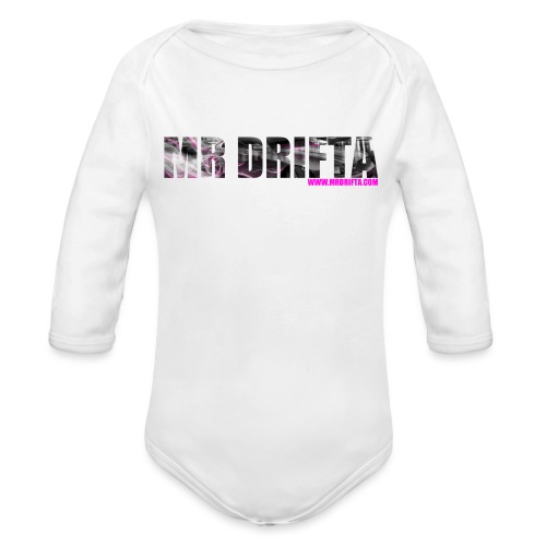 MR DRIFTA - Organic Long Sleeve Baby Bodysuit