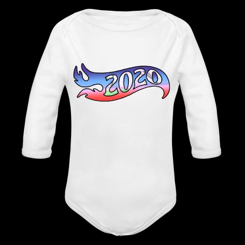 2020 - Mountain - Organic Long Sleeve Baby Bodysuit