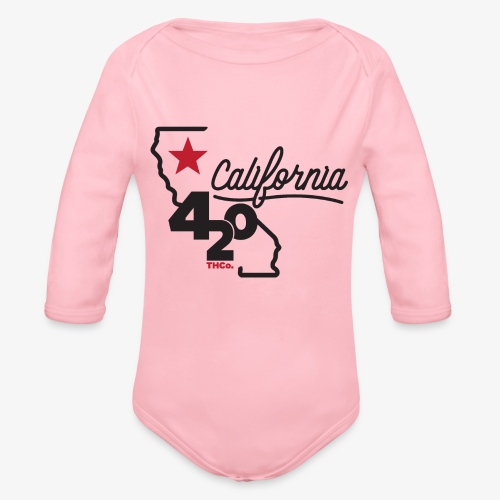 California 420 - Organic Long Sleeve Baby Bodysuit