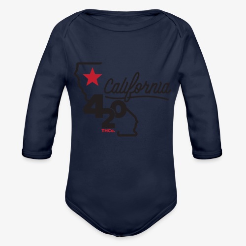 California 420 - Organic Long Sleeve Baby Bodysuit