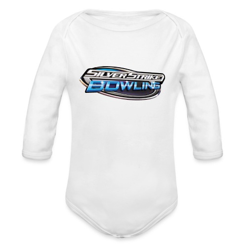 Silver Strike Bowling - Organic Long Sleeve Baby Bodysuit