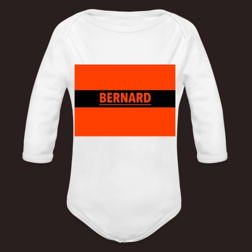 BERNARD - Organic Long Sleeve Baby Bodysuit