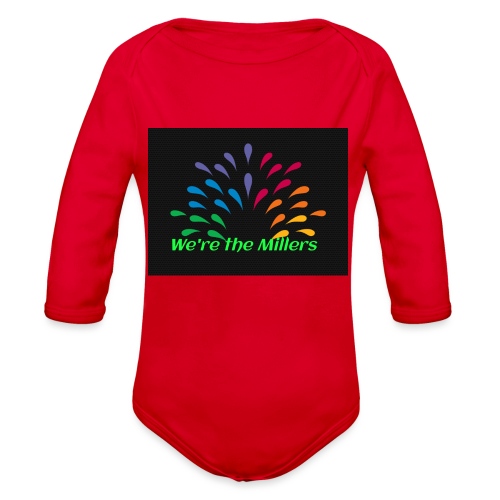 We're the Millers logo 1 - Organic Long Sleeve Baby Bodysuit