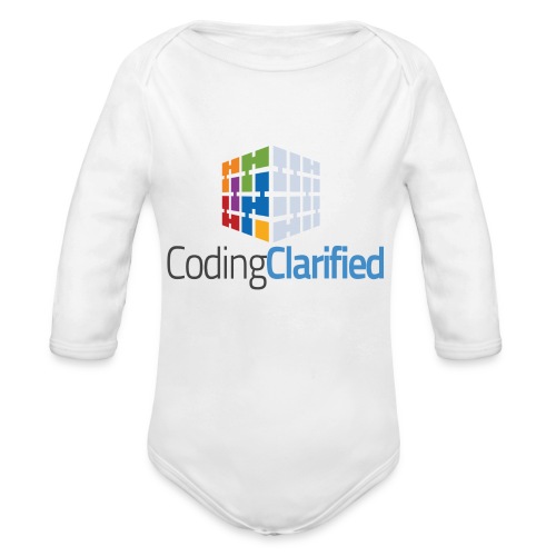 Coding Clarified Medical Coding Merchandise - Organic Long Sleeve Baby Bodysuit