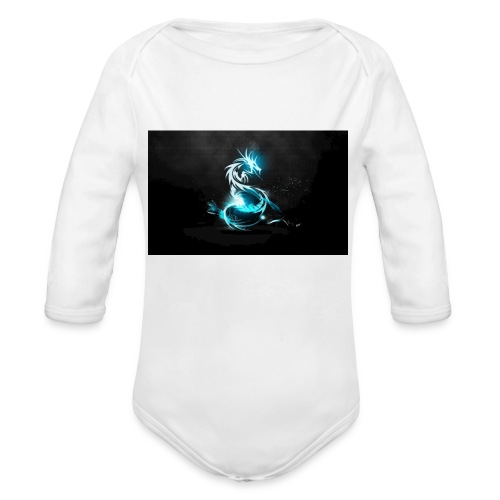 DRAGON SPIRIT - Organic Long Sleeve Baby Bodysuit