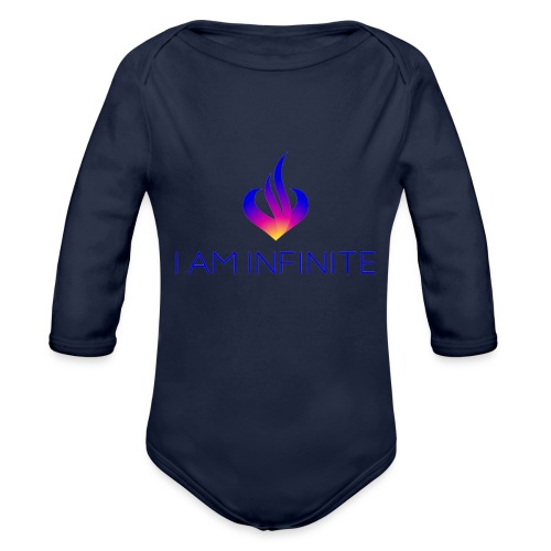I Am Infinite - Organic Long Sleeve Baby Bodysuit